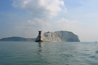 The Needles Lighthouse on the Isle of Wight