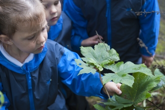 Children's school visit © Paul Harris/2020VISION