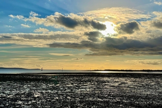 Lepe survey sunset