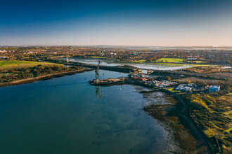 Aerial view of Tipner West