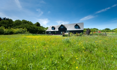 Testwood Lakes education centre in summer